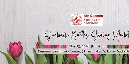 2026 Sackville Kinettes Spring Market