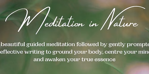 Meditation in Nature