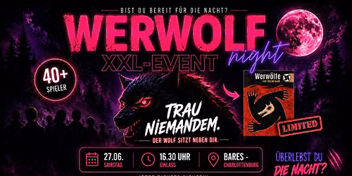 XXL- Werwolf Abend