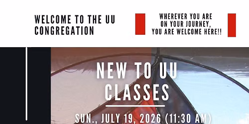 New To UU Classes