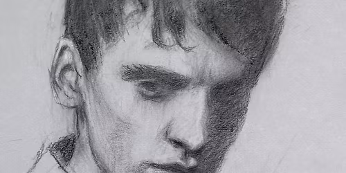 Charcoal Portrait Drawing for Adult beginners