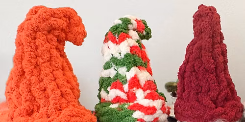 Finger Knitted Gnome @ the Straight Farmhouse Museum