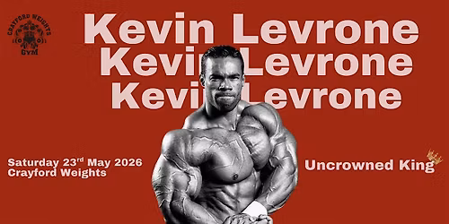 Kevin Levrone at Crayford Weights & Fitness