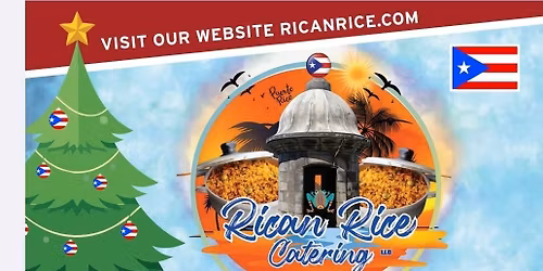 Rice mixed with gandules all you can eat