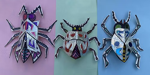 Family workshop: Make bugs from recycled materials with Hannah Coates