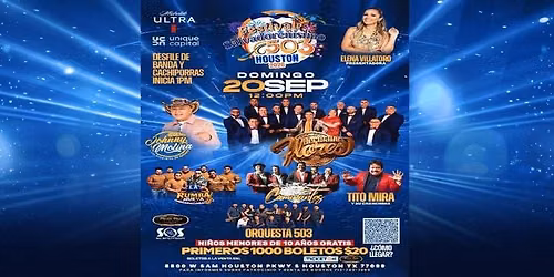 FESTIVAL SALVADORE\u00d1ISIMO 503 HOUSTON