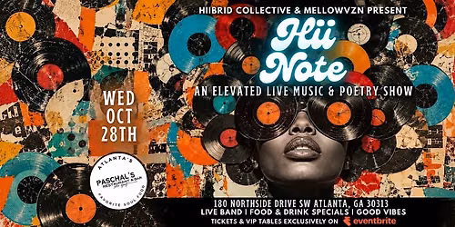 Hii Note: An Elevated Live Music & Poetry Show