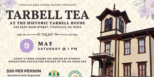 Tarbell Tea Spring 2026 - May 9