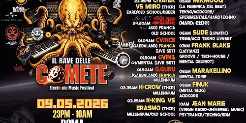 ROMA - il rave delle comete 