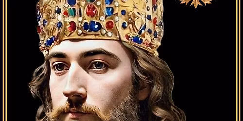 Coronation of Charles the Great - Charlemagne - 25 December 800 - By Pope Leo III - Rome, Italy.