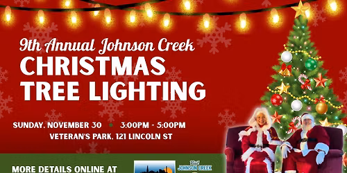 9th Annual Johnson Creek Christmas Tree Lighting