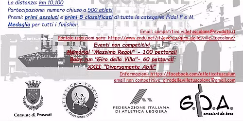 XXIII Giro delle Ville Tuscolane