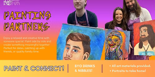 Paint  And Sip: Painting Partners | Melbourne Painting Class