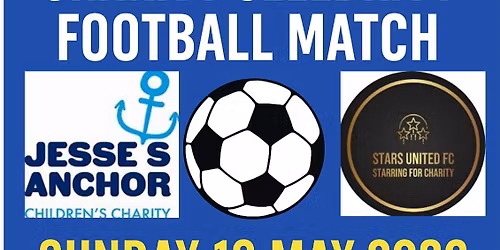 Jessie's Anchor charity football match with Stars fc. 