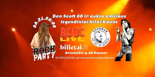 BON SCOTT 80 IR AUKSO AM\u017dIAUS LEGENDINIAI HITAI KAUNE