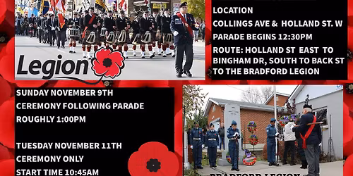 Bradford Remembrance Parade\/Ceremonies