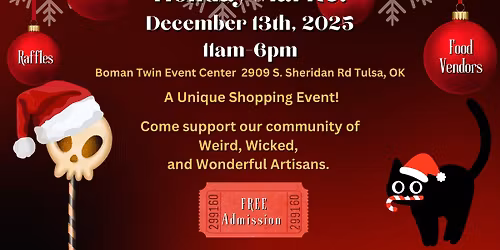 2nd Annual Tulsa\u2019s Alternative Holiday Market
