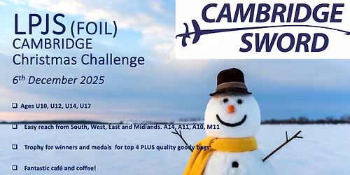 LPJS Cambridge Christmas Challenge (Foil)