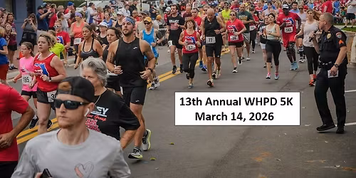 13th Annual WHPD 5k - 3\/14\/26
