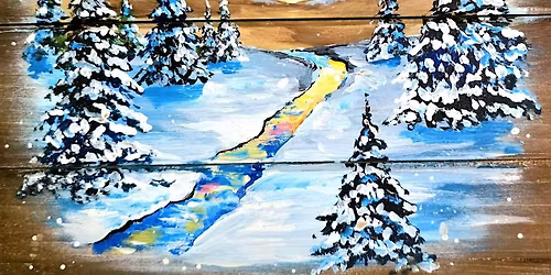 Winter Wonderland Paint Night