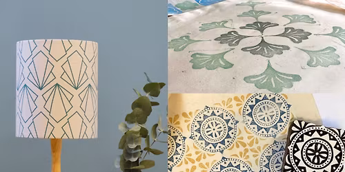 Printing and Lampshade Making Workshop