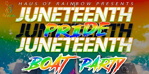 Juneteenth Pride Boat Party