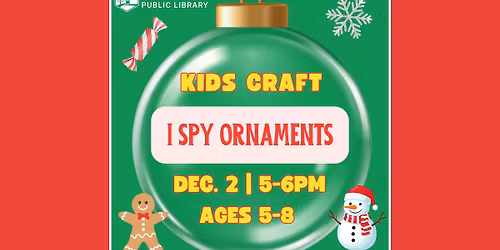 Kids Craft: I Spy Ornaments