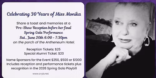 A Toast to Monika - Celebrating 30 Years of Excellence