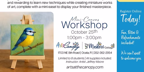 Acrylic Mini-Canvas Workshop