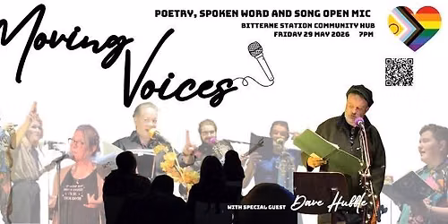 Moving Voices with special guest Dave Hubble \/ Friday 26.6.26 7pm