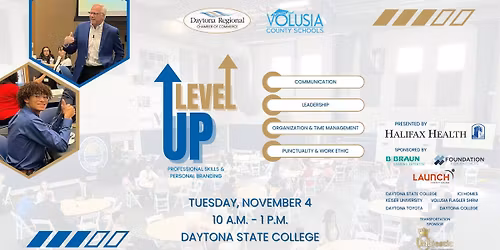 Level Up: Professional Skills and Personal Branding presented by Halifax Health