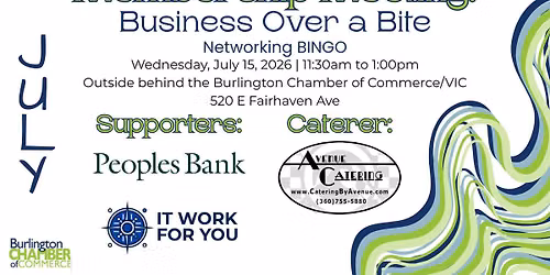 Membership Meeting: Business Over a Bite