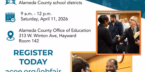 Alameda County Education Job Fair 