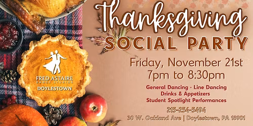 Thanksgiving Social Party