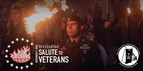 Annual Salute to Veterans | WaterFire Providence - Full Lighting