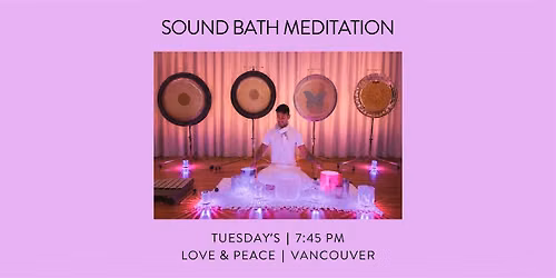 Sound Bath Meditation with Farhad Khan