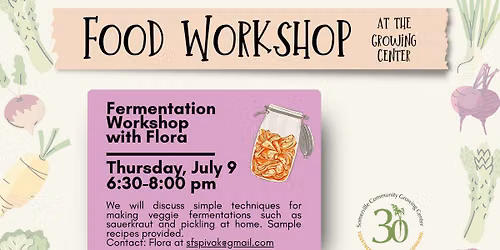 Veggie Fermentation with Flora