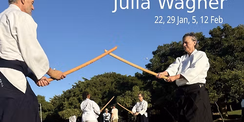 Bokken in the Park with Julia