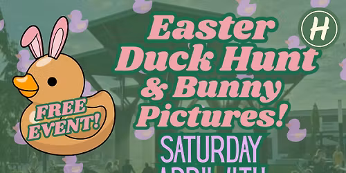 Easter Duck Hunt and Bunny Pictures at The Hub!