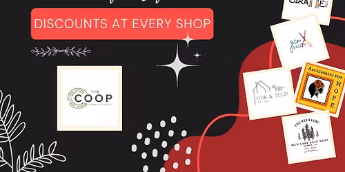 BLACK FRIDAY at The Coop