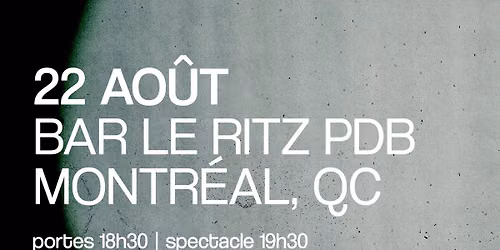 In Color | Bar le Ritz PDB | Montr\u00e9al