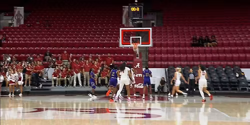 Alcorn State Braves at Alabama Crimson Tide Womens Basketball at Coleman Coliseum