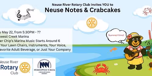 \ud83c\udfb6 Neuse Notes & Crabcakes at Northwest Creek Marina