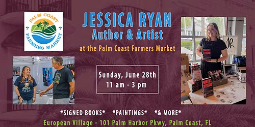 Jessica Ryan at Palm Coast Farmers Market