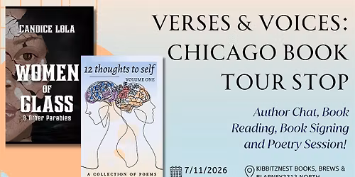 Verses & Voices: Chicago Book Tour Stop