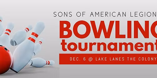 BOWLING FOR CHARITY - Hosted by SAL Squadron 597