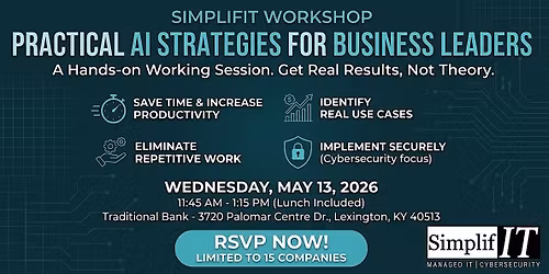 SimplifIT Workshop: Practical AI Strategies for Business Leaders