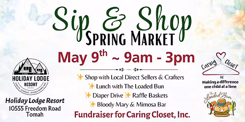 Sip & Shop Spring Market