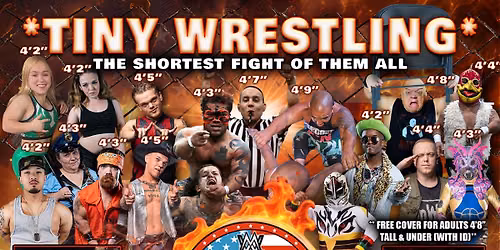 Palestine, TX- Little Mania Mini Wrestling @Crawfish Outback "The Shortest Fight of Them All!"