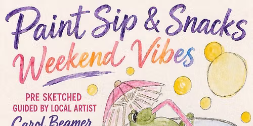Watercolor \u201cWeekend Vibes\u201d